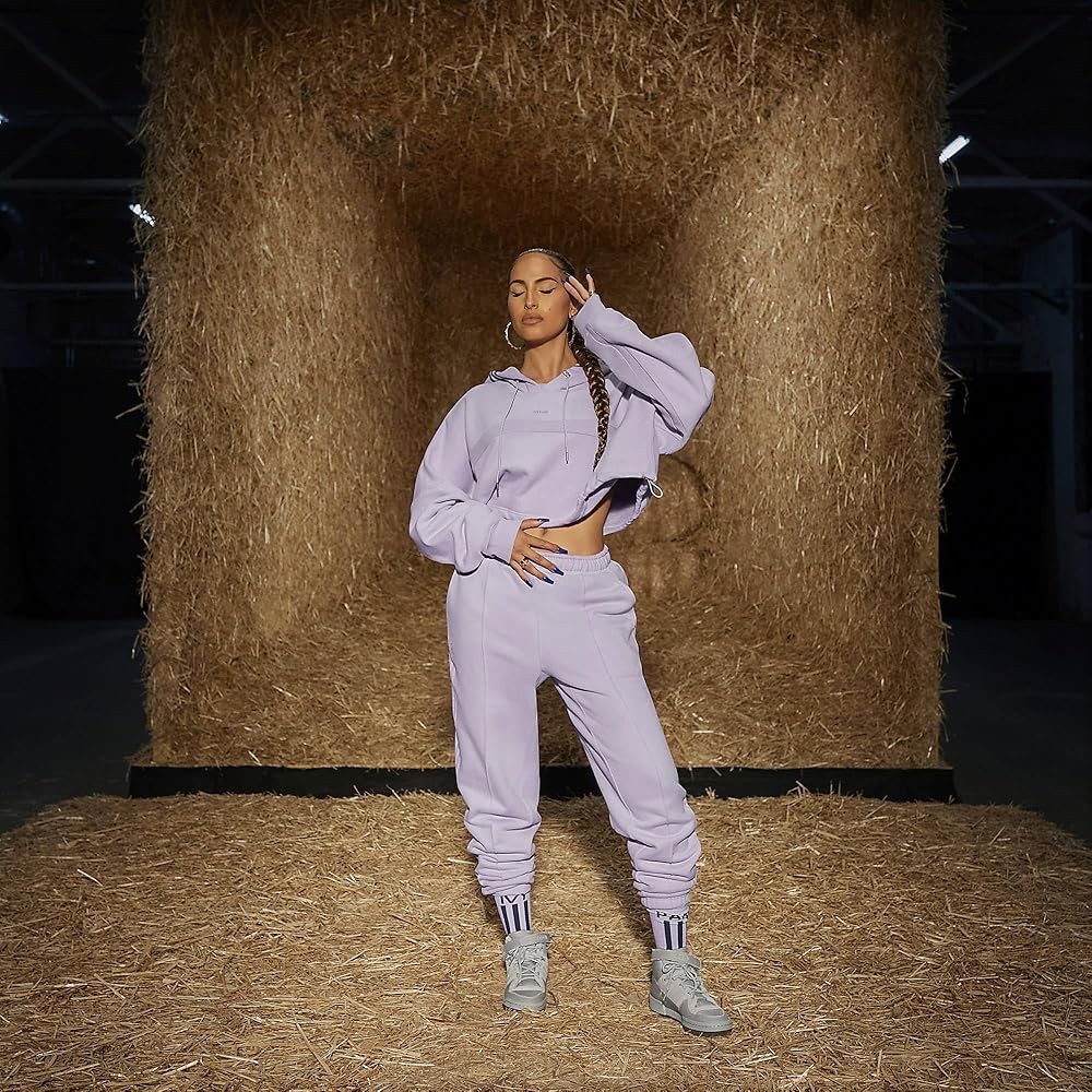 Adidas x ivy park lavender sweatpants